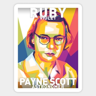 Ruby Violet Payne Scott Magnet